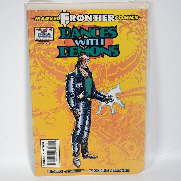4 Book Lot Dances With Demons 1-4 Complete Mini Series | VG+ B&B Marvel‎ 1993 - Picture 7 of 16